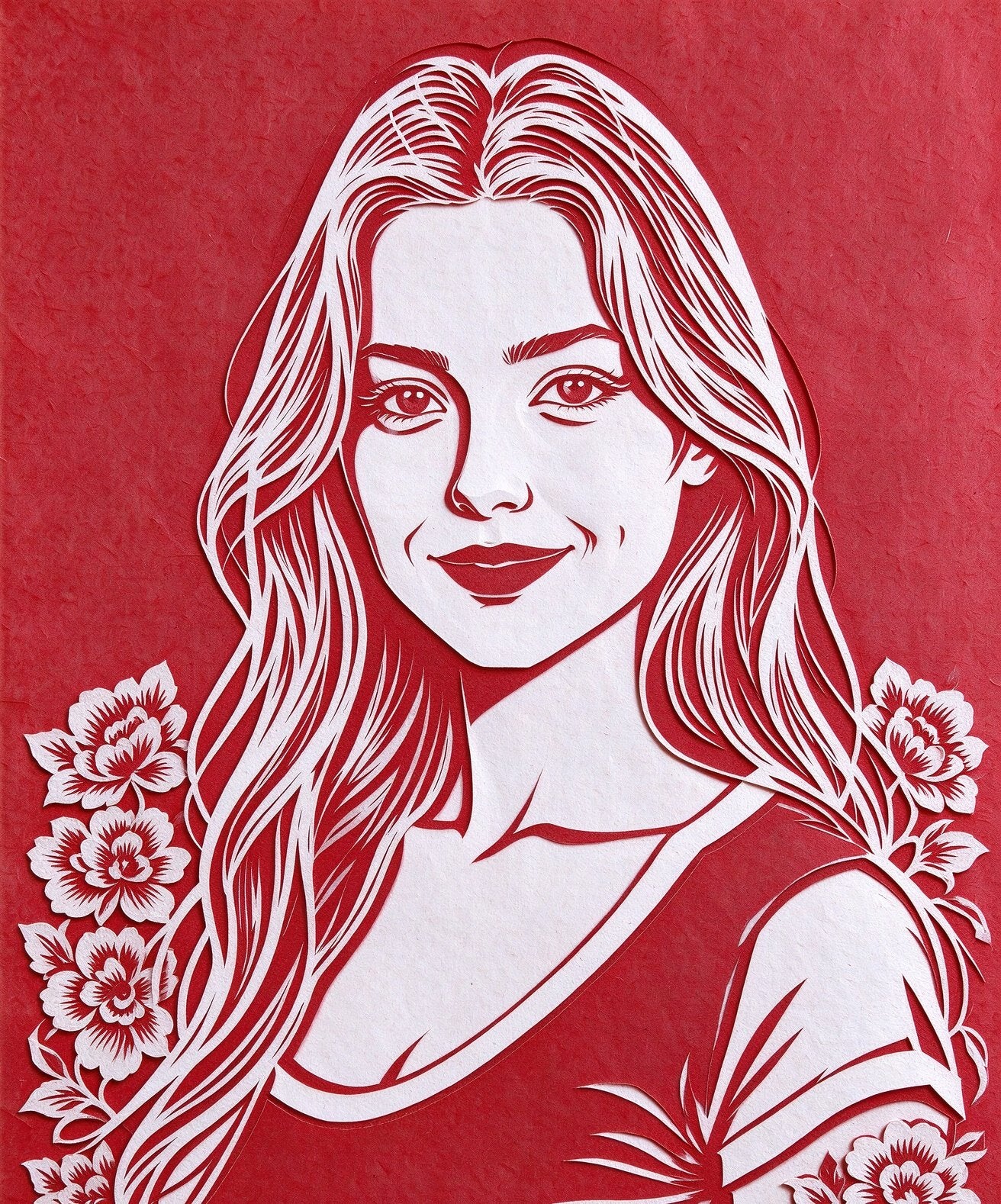 The Paper-Cut Portrait